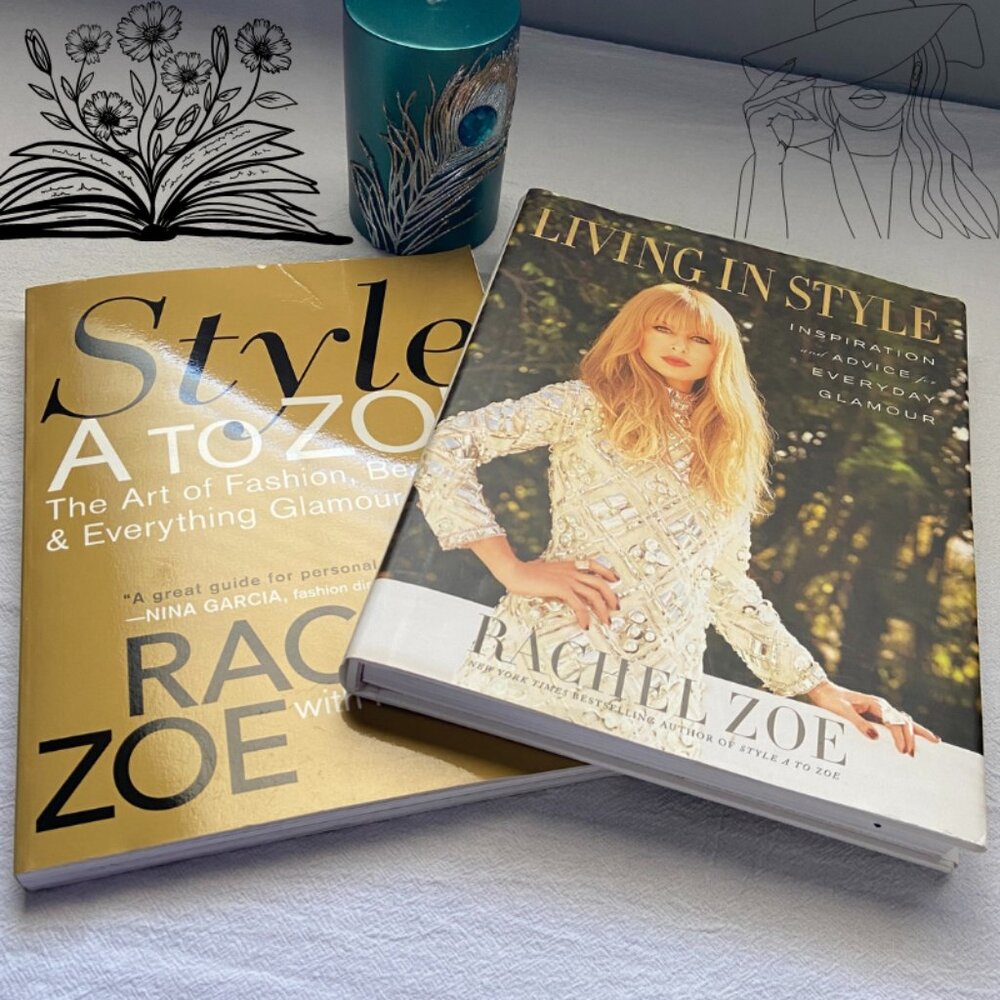 Rachel Zoe "Style A to Zoe" and "Living in Style" Book Set